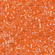 Miyuki delica kralen 11/0 - Transparent orange luster DB-1887